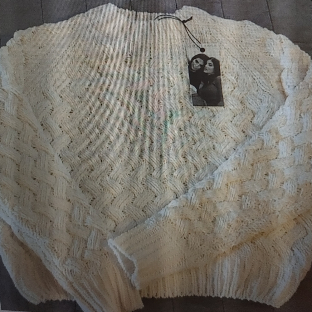 Kendall and Kylie - Cable Knit Sweater